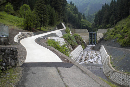 公共通常砂防事業 土石流危険渓流 西江谷