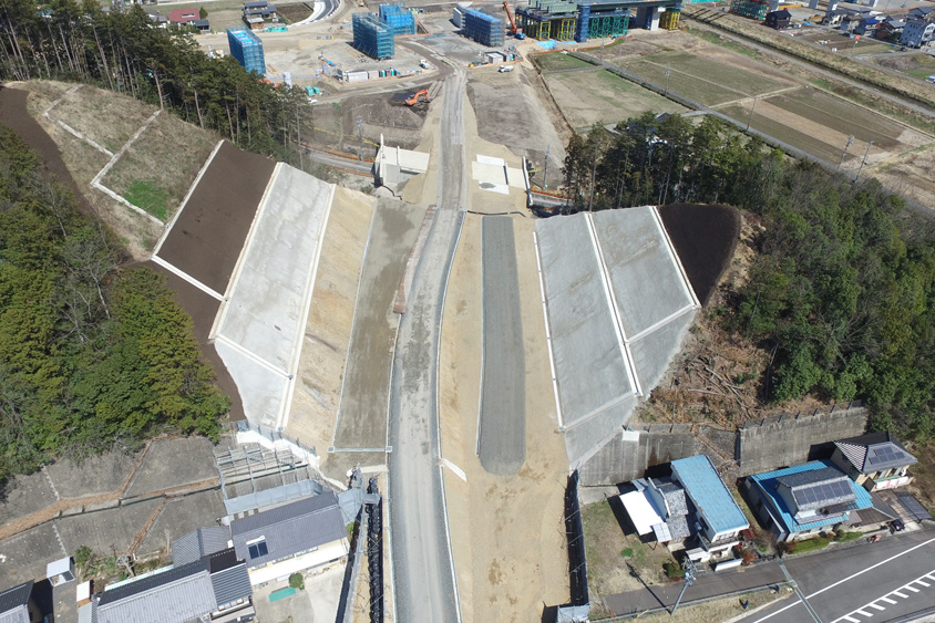 R256道路改良工事