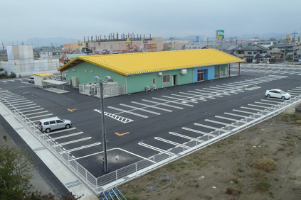 某パチンコ店外構工事
