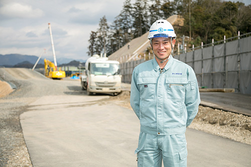 土木技術職/ 工務部 松井