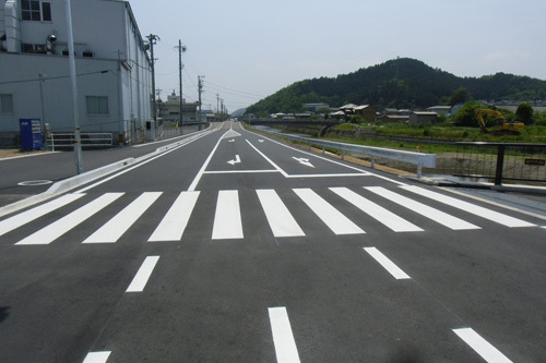 鳥羽川改修（道路）工事
