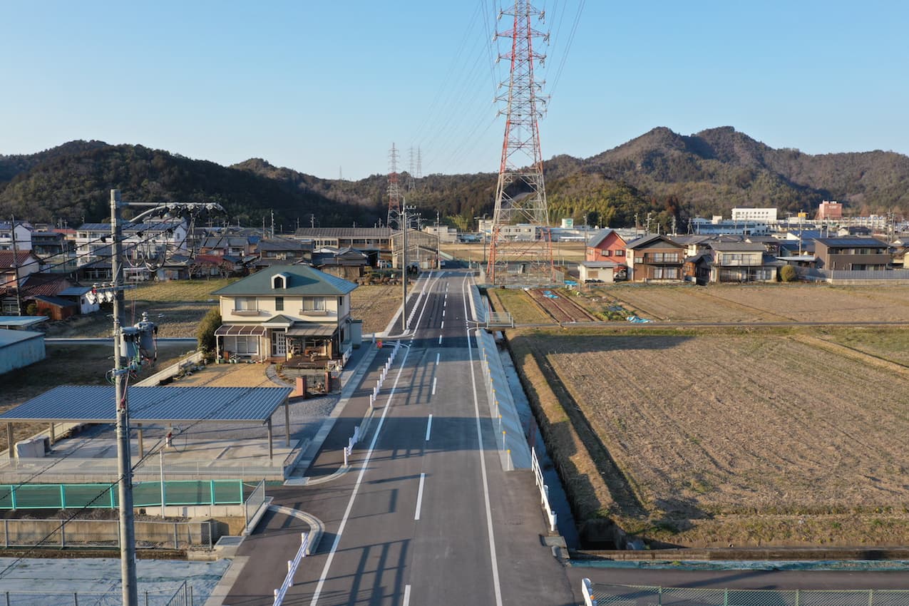 高富道路改良工事
